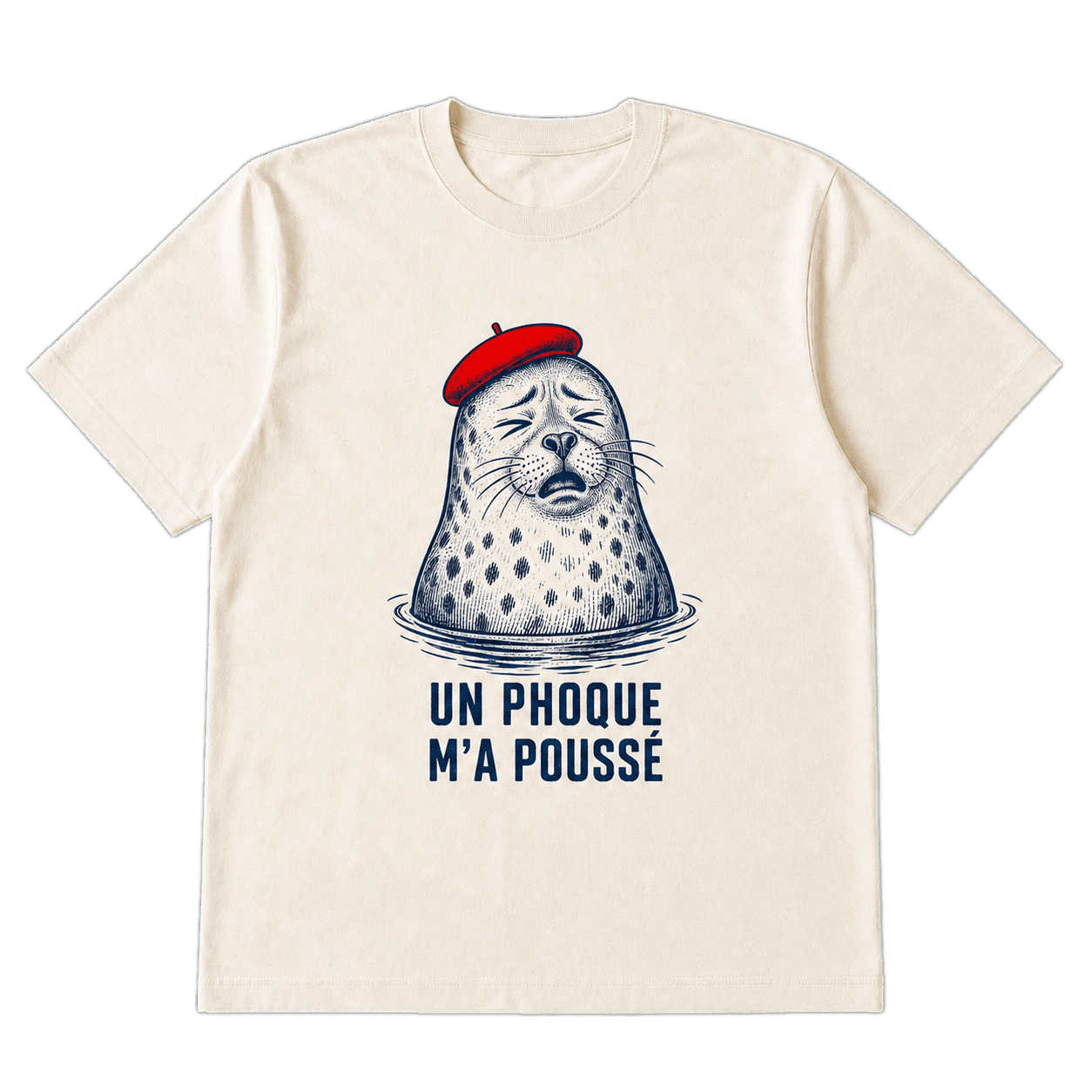 Le T-shirt — Un phoque m’a poussé